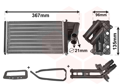 Van Wezel Kachelradiateur 43006203