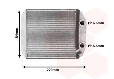 Van Wezel Kachelradiateur 43016701