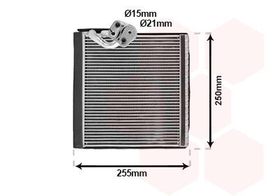Airco verdamper Van Wezel 4301V704