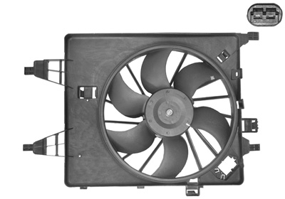 Ventilatorwiel-motorkoeling Van Wezel 4312746