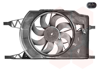 Ventilatorwiel-motorkoeling Van Wezel 4348746