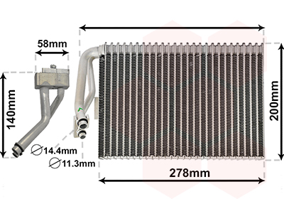 Airco verdamper Van Wezel 4700V073