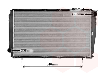 Radiateur Van Wezel 51002043