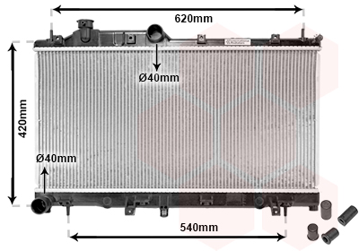 Van Wezel Radiateur 51002065