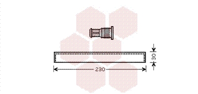 Airco droger/filter Van Wezel 5100D074