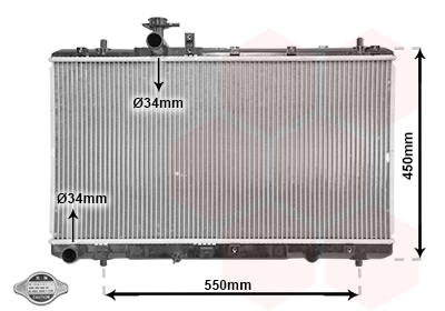 Van Wezel Radiateur 52002084