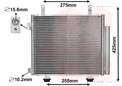 Airco condensor Van Wezel 52005115