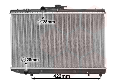 Radiateur Van Wezel 53002227