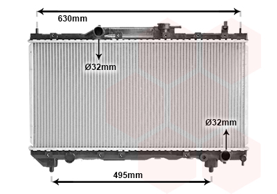 Radiateur Van Wezel 53002283