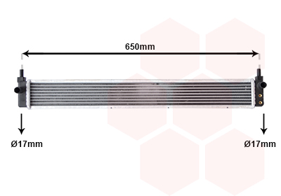 Radiateur Van Wezel 53002602