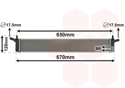Radiateur Van Wezel 53012703