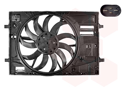 Koelventilatorwiel Van Wezel 5711746