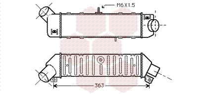 Interkoeler Van Wezel 58004162