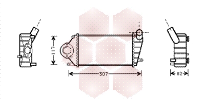 Interkoeler Van Wezel 58004194