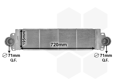 Interkoeler Van Wezel 58004233