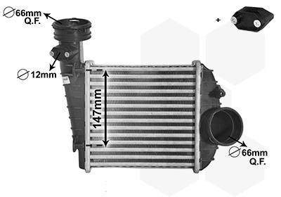 Van Wezel Interkoeler 58004360