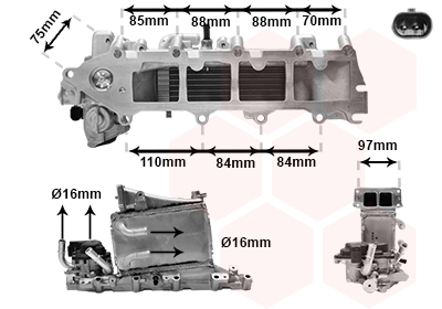 Interkoeler Van Wezel 58004376