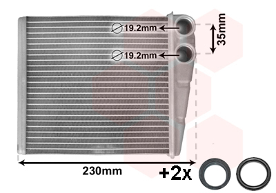 Van Wezel Kachelradiateur 58006229