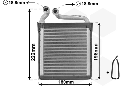 Van Wezel Kachelradiateur 58006256