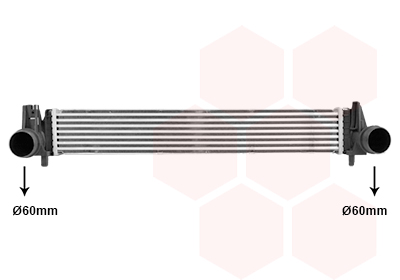 Interkoeler Van Wezel 58014714