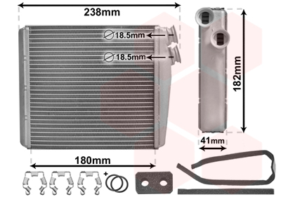 Van Wezel Kachelradiateur 59006163