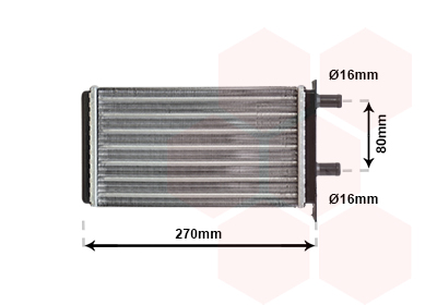 Kachelradiateur Van Wezel 73006064