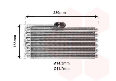 Airco verdamper Van Wezel 7400V027