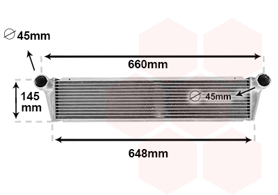 Radiateur Van Wezel 74012705