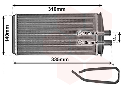 Van Wezel Kachelradiateur 76006016