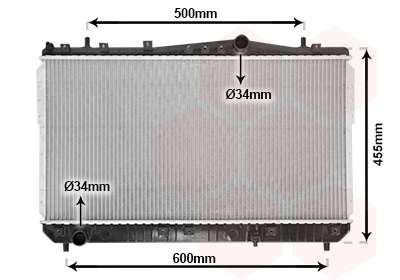 Radiateur Van Wezel 81002052