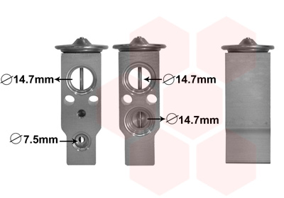 Airco expansieklep Van Wezel 82001386