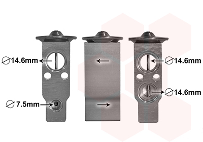 Airco expansieklep Van Wezel 82001397