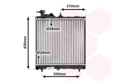 Radiateur Van Wezel 82002051