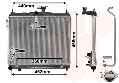 Van Wezel Radiateur 82002102