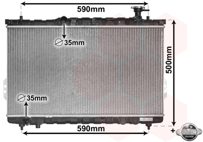 Van Wezel Radiateur 82002109