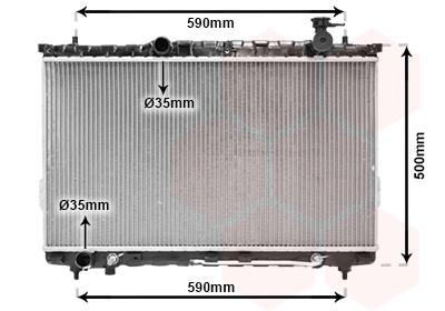 Radiateur Van Wezel 82002110