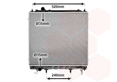 Radiateur Van Wezel 82002146