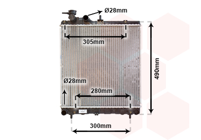 Radiateur Van Wezel 82002192