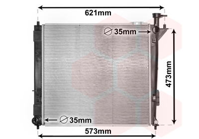 Radiateur Van Wezel 82002346