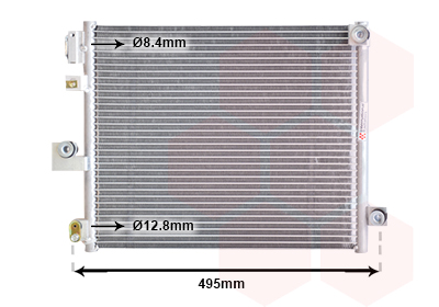 Airco condensor Van Wezel 82005194