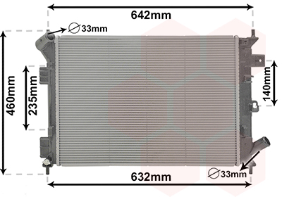 Radiateur Van Wezel 82012712