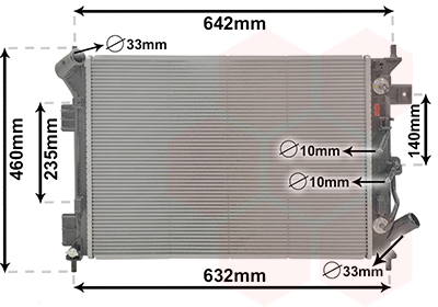 Radiateur Van Wezel 82012713