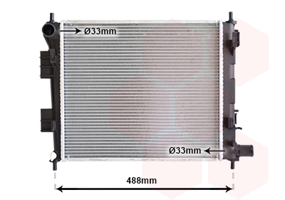 Radiateur Van Wezel 82012732