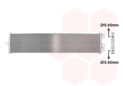 Condensor, airconditioning Van Wezel 82015733