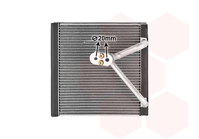 Verdamper, airconditioning Van Wezel 8201V703