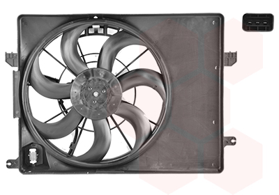 Ventilatorwiel-motorkoeling Van Wezel 8257747