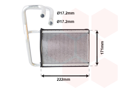 Kachelradiateur Van Wezel 83006076