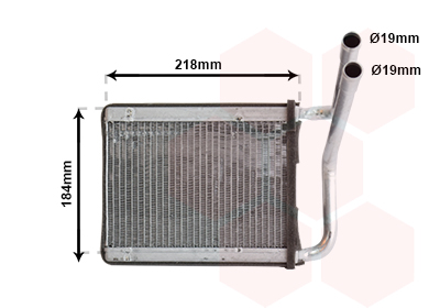 Kachelradiateur Van Wezel 83006166