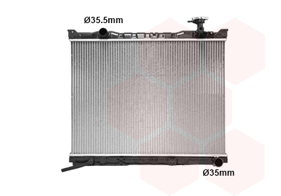 Radiateur Van Wezel 83012729