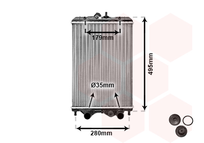 Van Wezel Radiateur 92002002